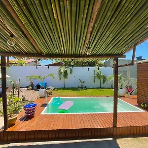  Casa de Férias Casa De Praia, Alto Padrao, Estilo Industrial, 50 Metros Do Mar. Brasil